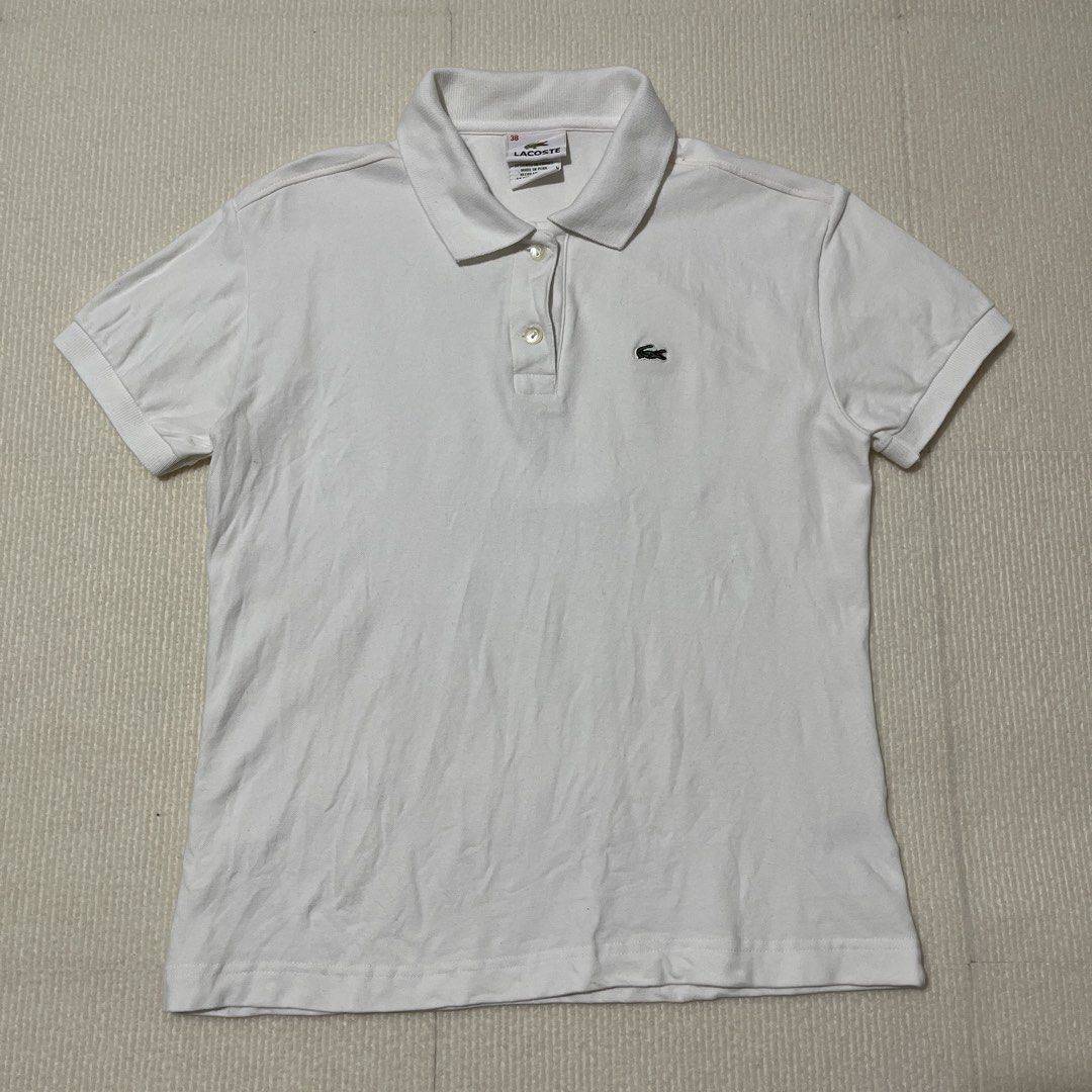 lacoste polo shirt womens (Category: Luxury Apparel) located in Malay. Submitted by oplt_dept. (Listing ID 1465058172, Image 1). Description: -washed & clean (ready to wear) -luxury essentials -size:38 -width:17 -length:22 -made in peru.