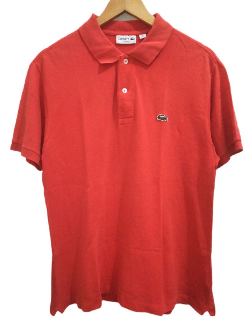Lacoste red polo shirts (Category: Tshirts & Polo Shirts ) located in Manila. Submitted by jaradhiggins24 (Listing ID 1465115343, Image 1). Description: .