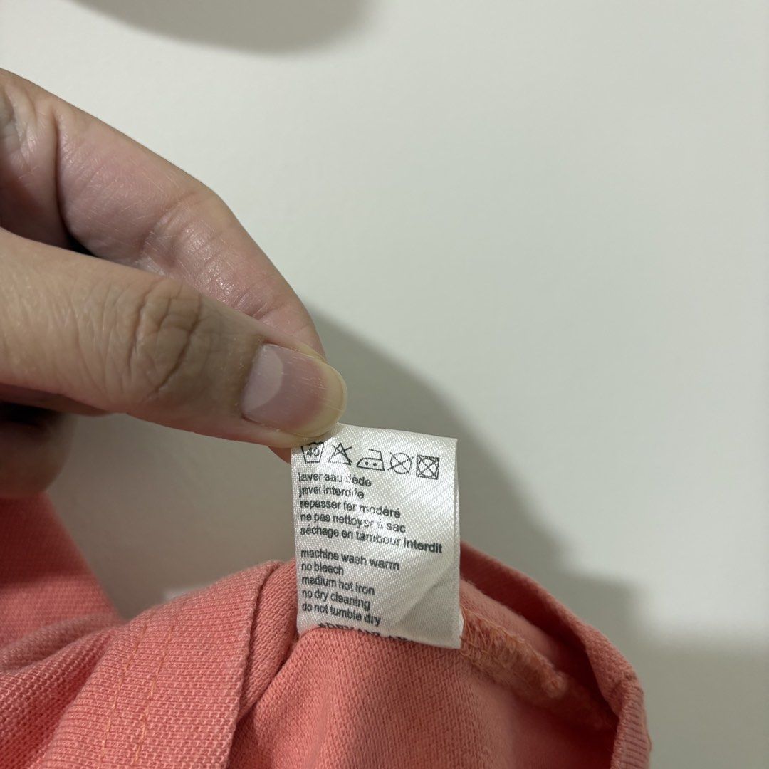 Lacoste Salmon Pink Polo Shirt Size 40 (Category: Shirts) located in Bulacan. Submitted by laleesa_ (Listing ID 1465083721, Image 3). Description: Fits S-M Parang na alter yung length.