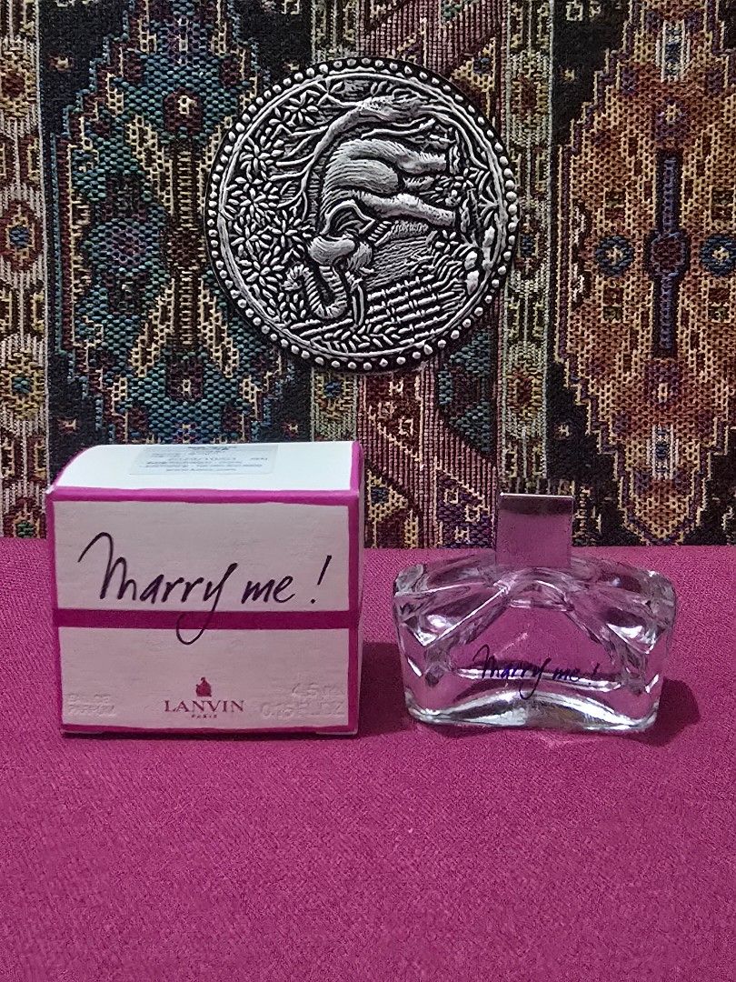 Lanvin Marry Me (Category: Fragrance & Deodorants) located in Manila. Submitted by badtzmimi (Listing ID 1465135952, Image 1). Description: authentic mini perfume [from South Korea].