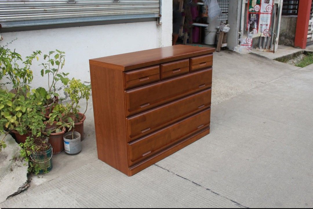 Lateral Drawer (Category: Shelves, Cabinets & Racks) located in Meycauayan. Submitted by marygracecasimiro (Listing ID 1465116411, Image 3). Description: Lateral Wooden Drawers 6 pull-out drawers L:45 • W:17 ¾ • H:35 ¼ inches 10,900 pesos only💜💜.