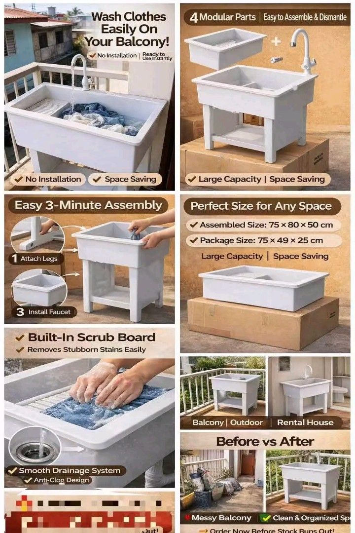 Laundry sink (Category: Outdoor Furniture) located in Manila. Submitted by saguittarian06 (Listing ID 1465130757, Image 1). Description: .