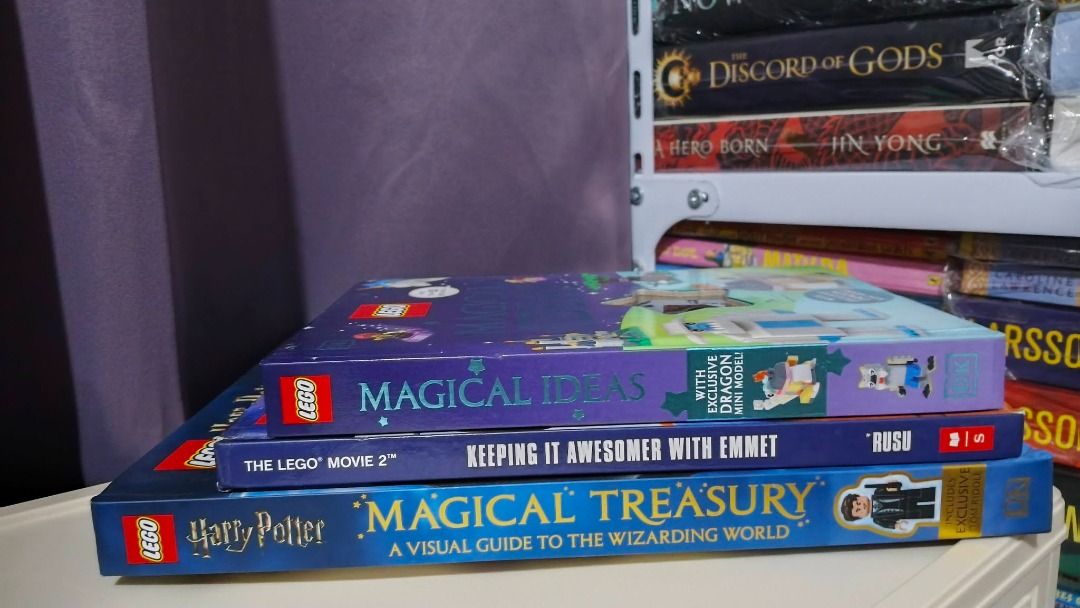 LEGO VISUAL BOOK BUNDLE (3 BOOKS) ❗️❗️❗️NO LEGO FIGURES (Category: Children's Books) located in Cagayan de Oro. Submitted by crome2024 (Listing ID 1465120639, Image 1). Description: .