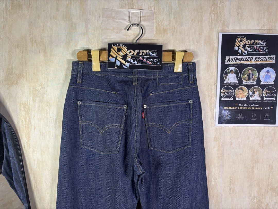 LEVIS ENGINEERED DENIM PANTS MADE IN JAPAN (Category: Jeans) located in Cabuyao City. Submitted by pormanation-thrift-store (Listing ID 1465170508, Image 3). Description: LEVIS ENGINEERED DENIM PANTS MADE IN JAPAN Condition: LIKE NEW Color rate: 10/10 (PWEDE SA MASELAN) Size: 31 Dimes: 31”Wx41.5”L Issue: NONE‼️ Price: 2200.