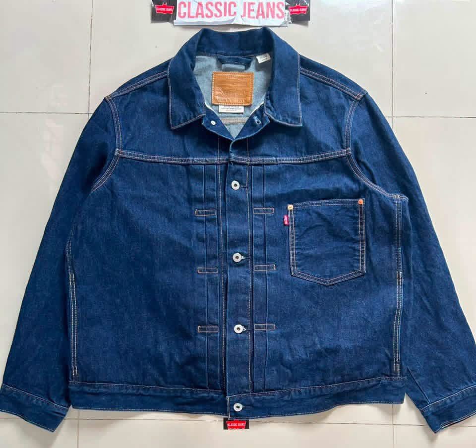 levis type 1 jacket (Category: Coats, Jackets and Outerwear) located in Taguig. Submitted by cjphvip (Listing ID 1465139425, Image 1). Description: LEVIS TYPE 1 SELVEDGE JACKET❤️ MINE TYPE 1 ₱4500 FREE SHIP📌 size XL relaxed adjustable yung width 24 to 26 haba 28 excellent to new 10/10 condition ready to use MINE TYPE 1 ₱4500 FREE SHIP📌.