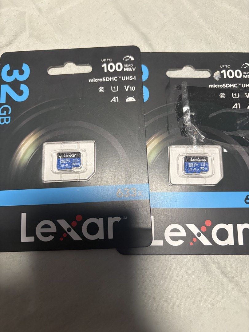 Lexar 32GB 633x sealed (Category: Memory & SD Cards) located in Makati City. Submitted by dudewhatdude (Listing ID 1465050570, Image 1). Description: Brand new Lexar 32GB 633x Buy both for 600. 350 per. Meet ups in Glorietta or Greenbelt Shipping shouldered by buyer .