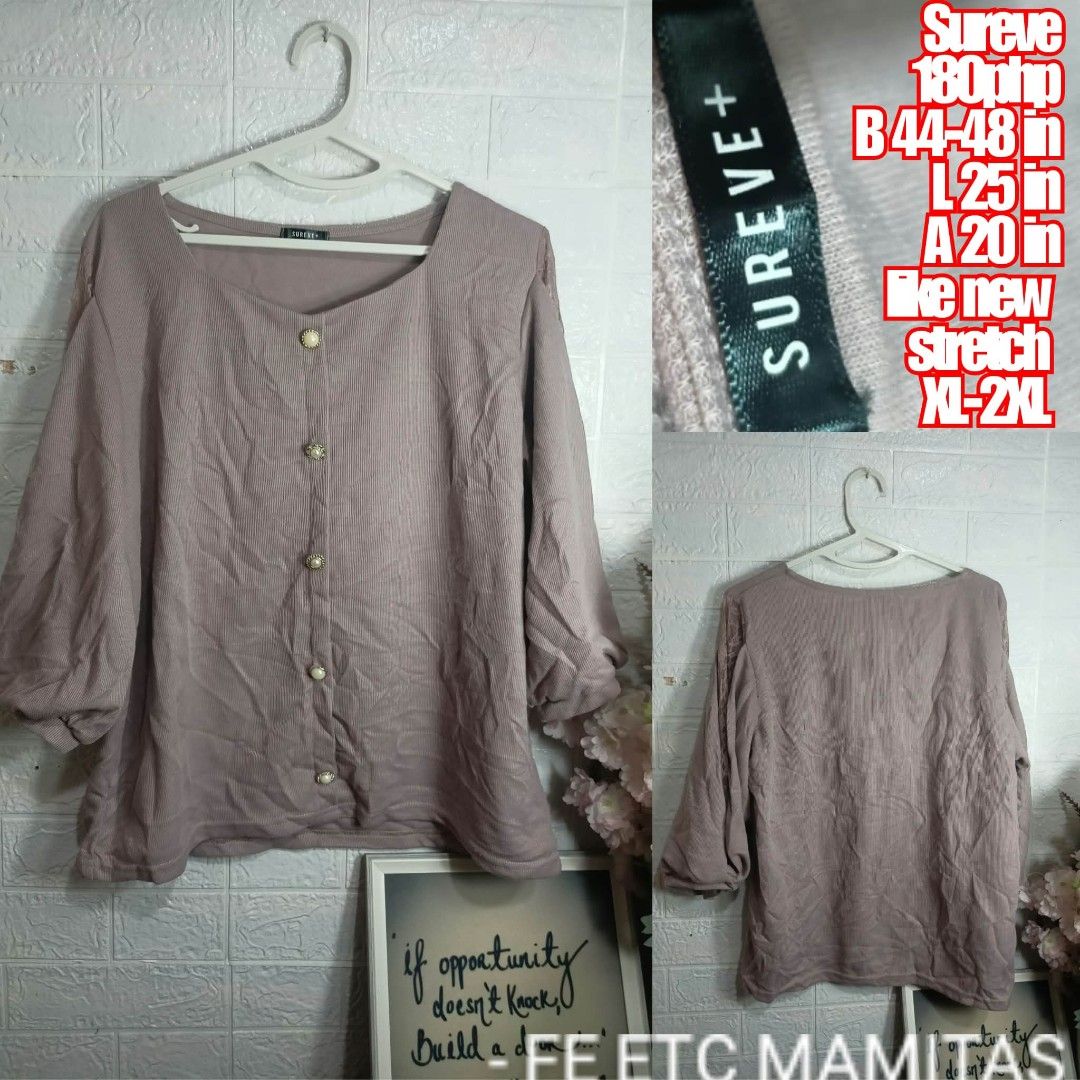 Lilac blouse XL-2XL (Category: Blouses) located in Santa Maria. Submitted by usbrands1987 (Listing ID 1465113221, Image 1). Description: .