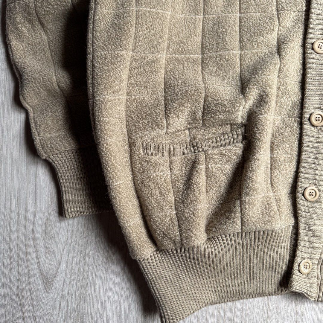 Lindbergh Japan’s Knit Cardigan (Category: Coats, Jackets and Outerwear) located in Zamboanga. Submitted by rustic.rev (Listing ID 1465166383, Image 3). Description: Lindbergh Japan’s Knit Cardigan In excellent condition, two(2) first layer pinhole Tagged: L Actual Measurements: Pit to pit: 22” Length: 27.5” Shoulders: 19” Sleeves length: 23.5”.