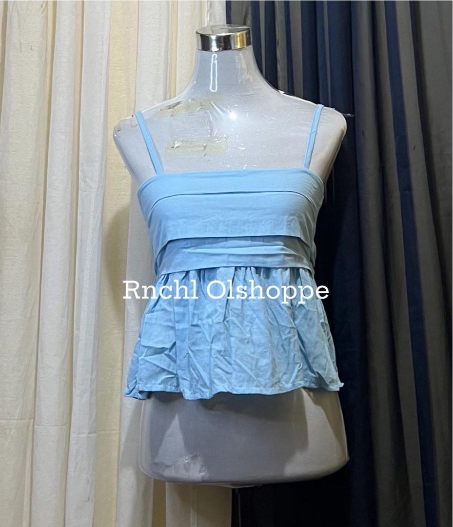 Linen Top (Category: Sleeveless) located in Davao. Submitted by rnchl_olshoppe (Listing ID 1464986531, Image 2). Description: .