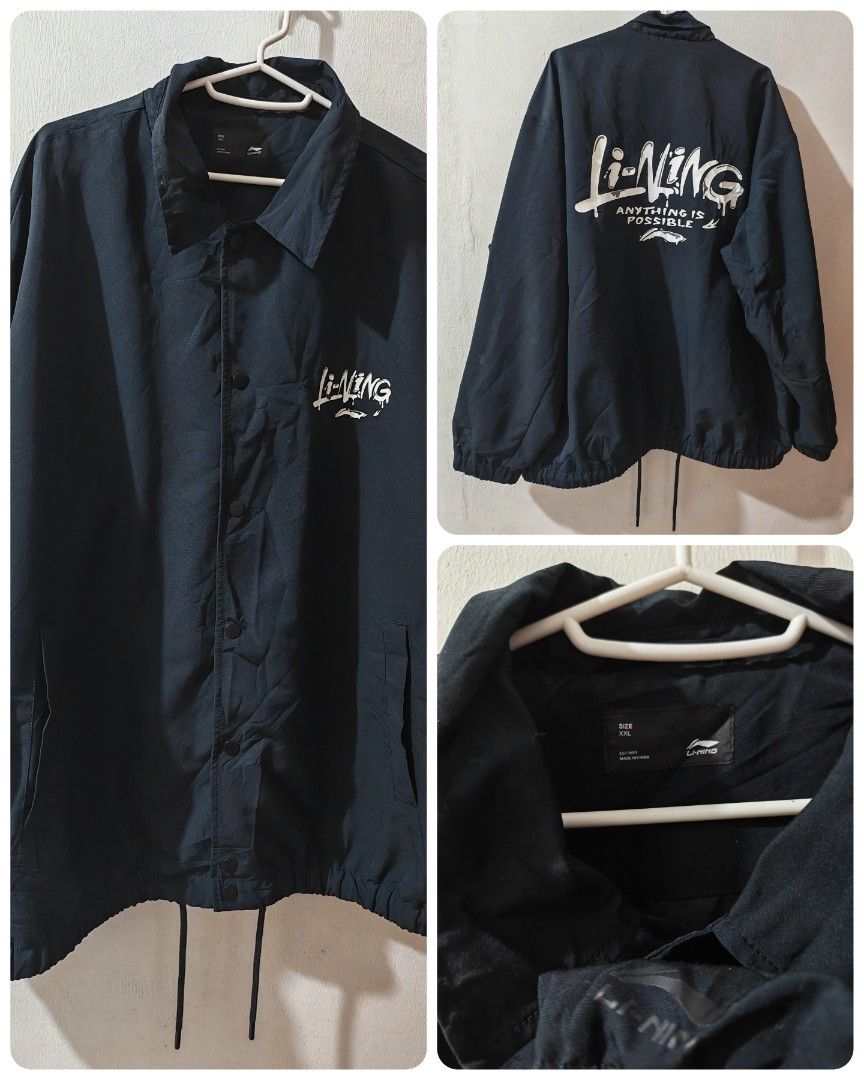 Lining Coach Jacket(2XL) (Category: Coats, Jackets and Outerwear) located in Baguio. Submitted by skwaterskalper (Listing ID 1465021442, Image 1). Description: Lining Coach Jacket(2XL) (28" x30" ) *Like New Condition +Shipping Fee Gcash Payment (0931 128 5121)Next Day Shipping Send full shipping details once settled(Name/Address/Contact #) FB@ SkwaterSkalper/Vigee Patongay.