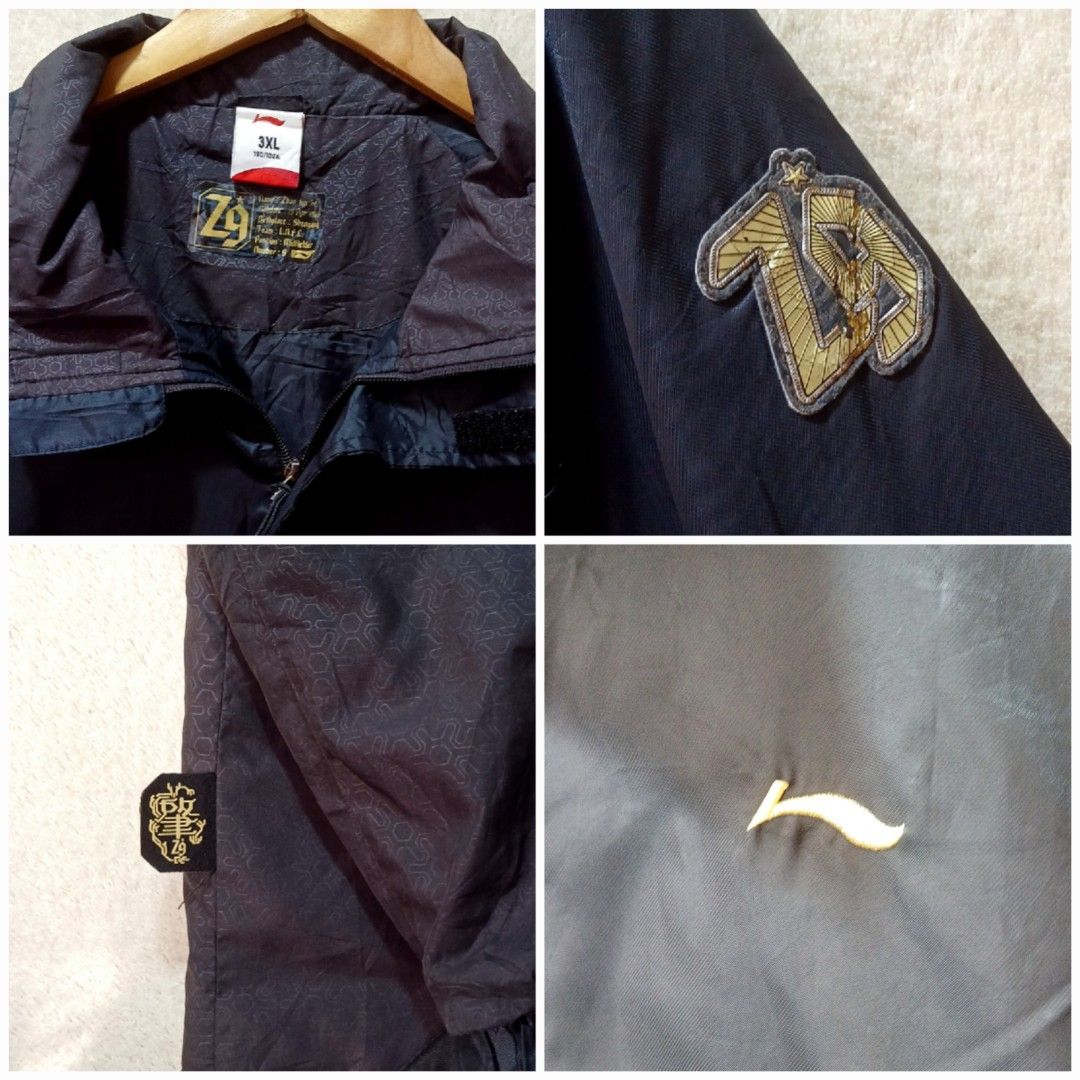 Li-Ning windbreaker jacket in navy blue (Category: Coats, Jackets and Outerwear) located in Santa Rosa. Submitted by bhelprelovedcloset (Listing ID 1464977013, Image 3). Description: .