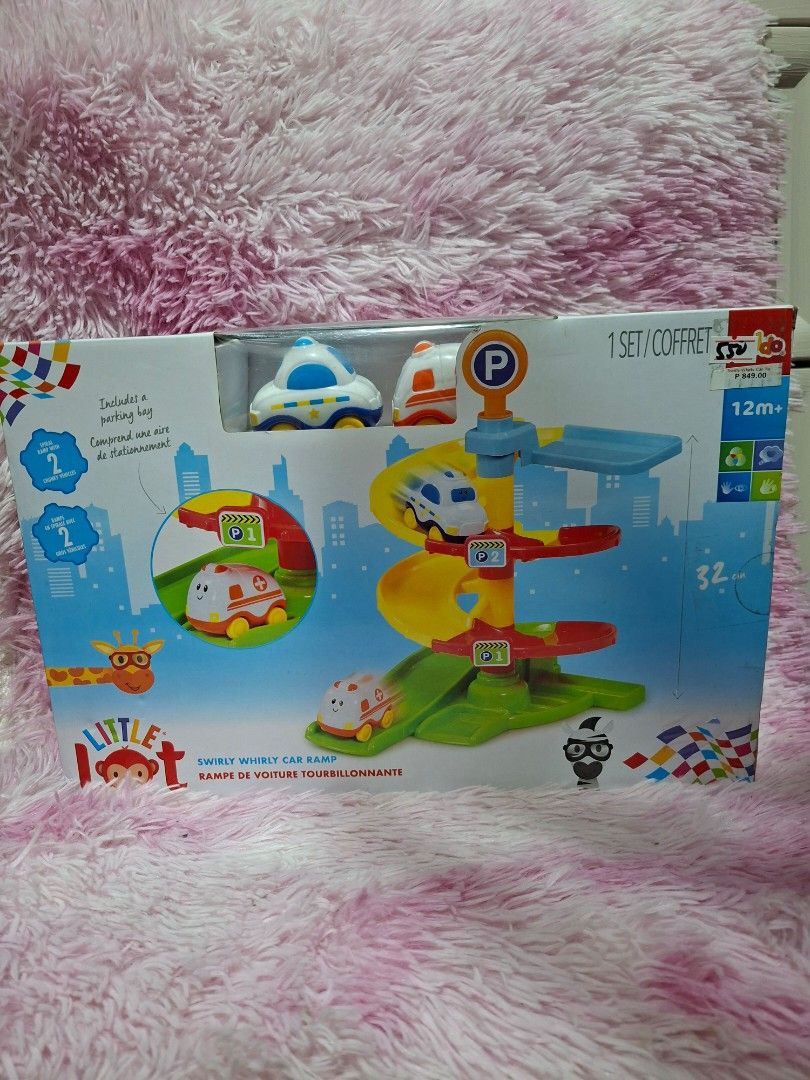 LITTLE LOT CAR RAMP (MALLPULLOUT). (Category: Interactive Toys) located in Caloocan City. Submitted by little_cleison_shop (Listing ID 1464991775, Image 1). Description: 🧸 MALL PULLOUT TOYS ​Available na ang mga brand-new branded toys sa presyong abot-kaya! Makatipid ng 50% hanggang 80% kumpara sa presyo sa mall. ​📌 Product Details & Reminders ​Condition: Lahat ng items ay 100% Brand New. ​Expectation Setting: Dahil ito ay mall pullout, ang ila