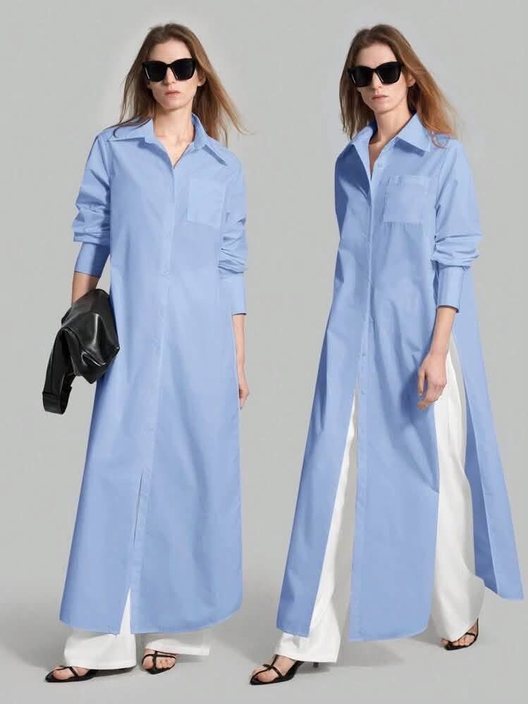 Long Polo Dress (Category: Dresses) located in Manila. Submitted by iamfashionistapage (Listing ID 1465168205, Image 1). Description: W/pouch. Available In M and L..