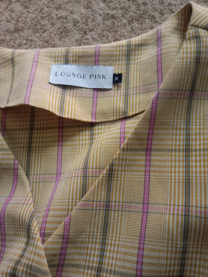 Lounge pink checkered dress (Category: Dresses) located in Manila. Submitted by kristhine19 (Listing ID 1464986351, Image 2). Description: .