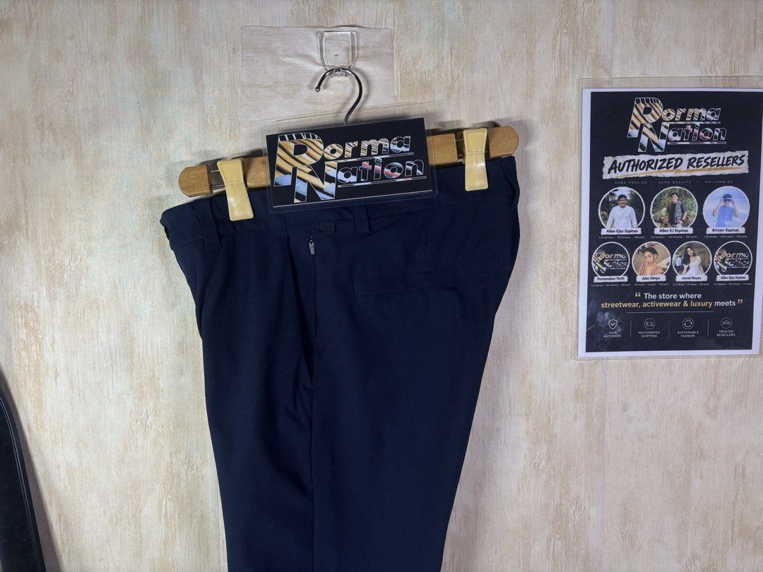 LULULEMON ABC COMISSION SLIM FIT PANTS (Category: Trousers) located in Cabuyao City. Submitted by pormanation-thrift-store (Listing ID 1465136886, Image 3). Description: LULULEMON ABC COMISSION SLIM FIT PANTS Condition: LIKE NEW Color rate: 10/10 (PWEDE SA MASELAN) Size: 29 Dimes: 30”Wx39”L Issue: NONE‼️ Price: 2500.