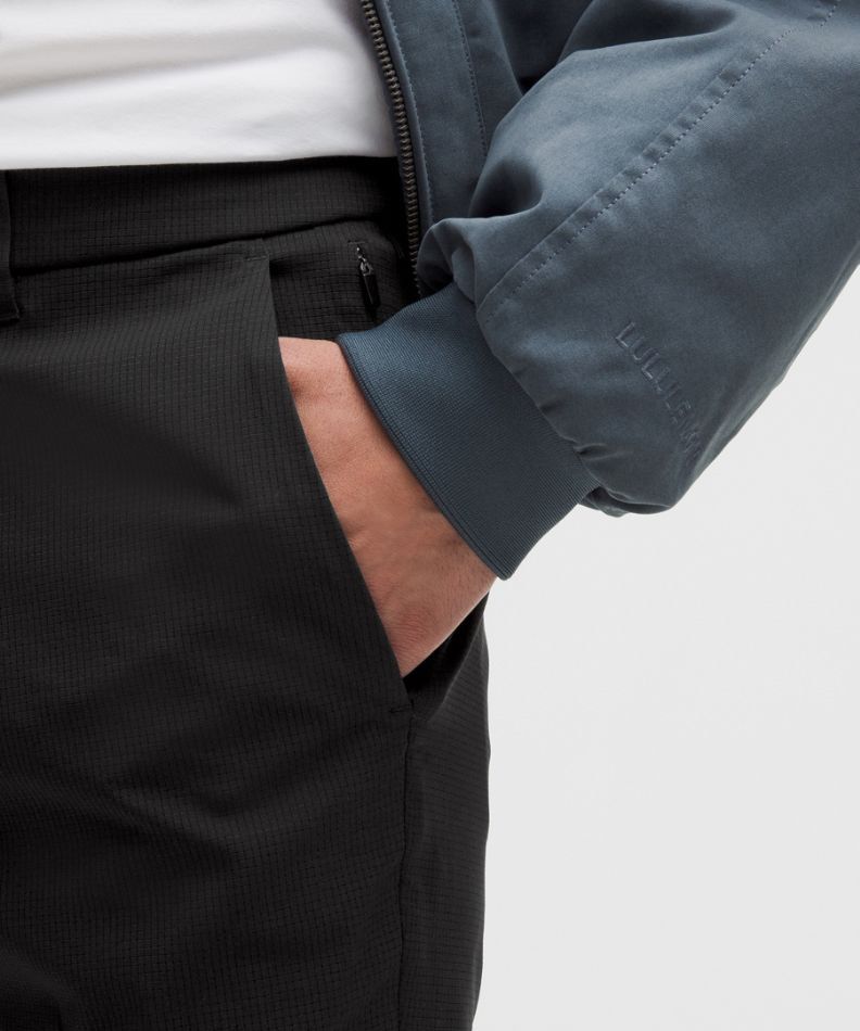 Lululemon Commission Slim Fit Pants (Category: Trousers) located in Meycauayan. Submitted by itstimothrifts (Listing ID 1465020172, Image 2). Description: Lululemon Commission Slim Fit Pants Excellent Condition Cut maintag Size 28 on tag Actual Width 30 Length 40 Leg Opening 6 Front Rise 13.