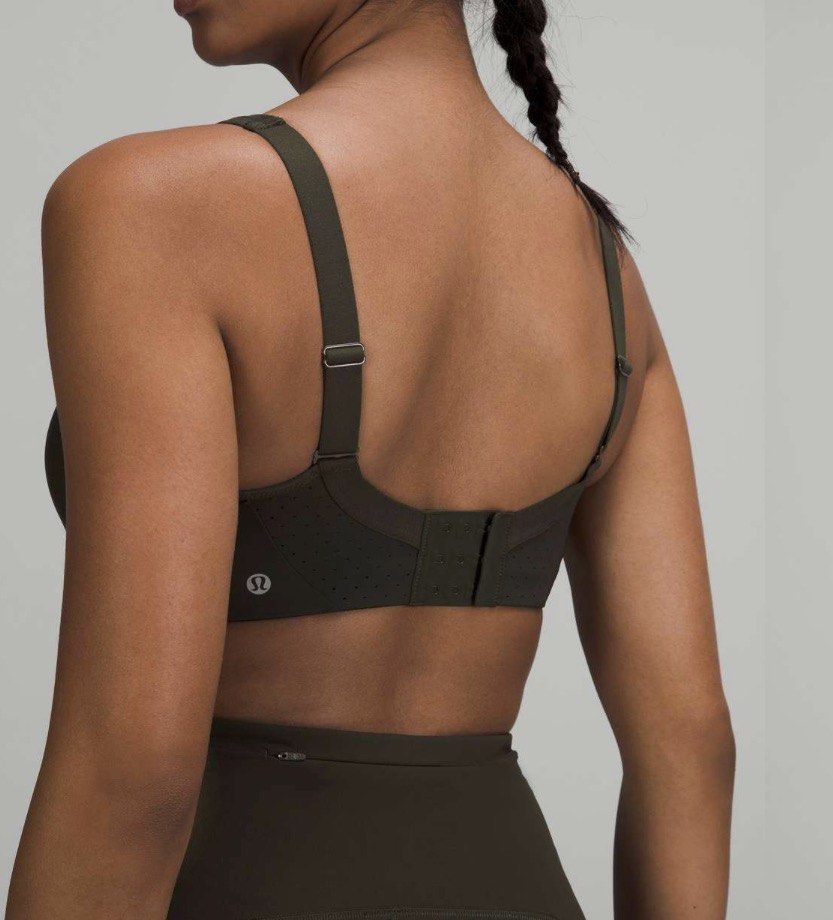 Lululemon Run Times Bra *High Support 34d dark olive (Category: Activewear) located in General Santos City (Dadiangas). Submitted by curatedstuffs101 (Listing ID 1465057842, Image 2). Description: Like new No flaws Color rate:10/10 Size:34D Low ballers will not be entertained .