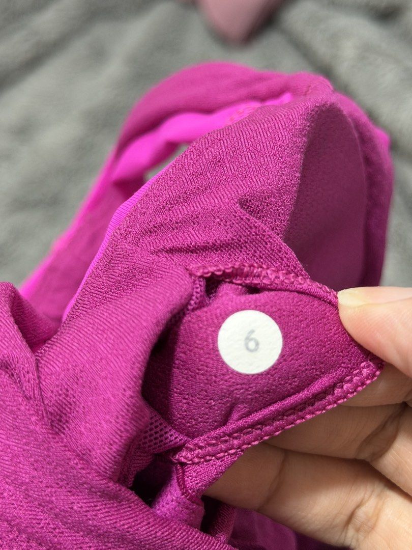 Lululemon Tank Top (Category: Activewear) located in Dasmarinas. Submitted by shoppingaccount__ (Listing ID 1465051325, Image 3). Description: dot 6 ( s-m ) super ganda ng color! not ur usual align tank, may design sya sa gitna hehe .