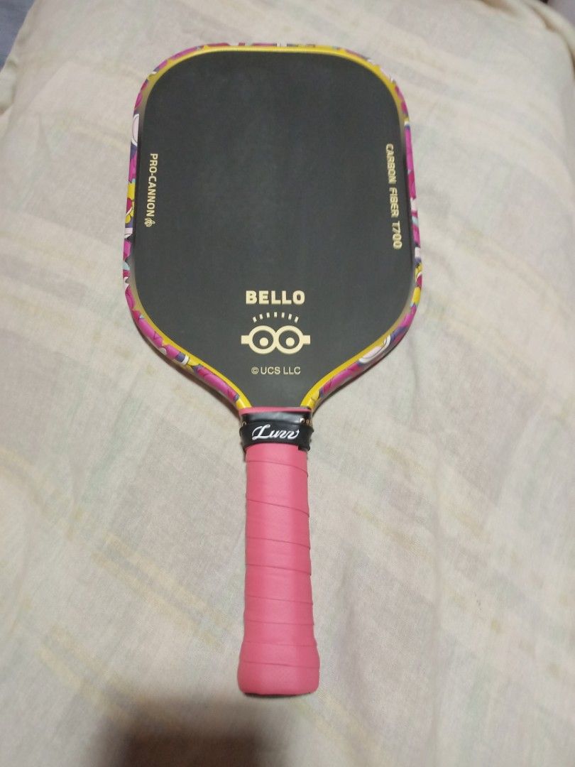 Luzz pro cannon minions (Category: Other Sports Equipment and Supplies) located in Bacoor. Submitted by joromoto18 (Listing ID 1465009663, Image 1). Description: For sale original preloved pickleball paddle Bought last july Still in good condition Selling as is lang din po Luzz cannon minions pickleball paddle 3,400 pesos only Paunahanan na lang Fixed mura na yan pass sa barat Hanap iba if kulang po budget Pass sa tawad Nagpalit lang ko ng bagong