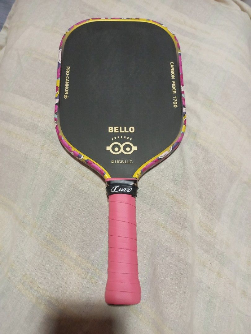 Luzz pro cannon minions (Category: Other Sports Equipment and Supplies) located in Bacoor. Submitted by joromoto18 (Listing ID 1465009663, Image 3). Description: For sale original preloved pickleball paddle Bought last july Still in good condition Selling as is lang din po Luzz cannon minions pickleball paddle 3,400 pesos only Paunahanan na lang Fixed mura na yan pass sa barat Hanap iba if kulang po budget Pass sa tawad Nagpalit lang ko ng bagong