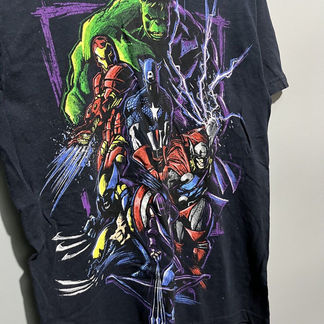 Mad engine marvel 2011 (Category: Tshirts & Polo Shirts ) located in Giporlos. Submitted by deloria_jhayr (Listing ID 1465113117, Image 2). Description: W:18-18.5 L:26 Size medium .