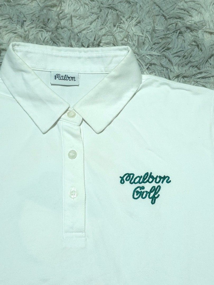 Malbon Golf Poloshirt (Category: Shirts) located in Abulug. Submitted by humanwhosellthings (Listing ID 1464972170, Image 3). Description: MALBON Womens Golf Poloshirt ✅️Size: Small ✅️Dimes: 17W x 21L ✅Condition: Excellent ✅Issue: None ✅Color Rate: 9.8/10.