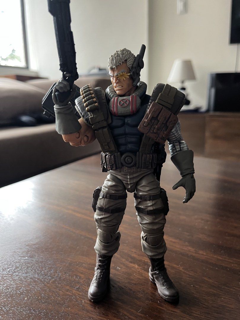 Marvel Legends Cable (Category: Figurines & Statues) located in Baguio. Submitted by jmva6 (Listing ID 1464987302, Image 2). Description: Complete No issue Selling as set only Location in Baguio City Can ship via J&T Payment via BPI or Gcash.