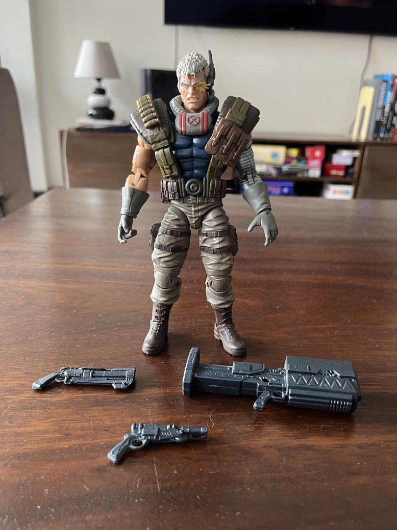 Marvel Legends Cable (Category: Figurines & Statues) located in Baguio. Submitted by jmva6 (Listing ID 1464987302, Image 3). Description: Complete No issue Selling as set only Location in Baguio City Can ship via J&T Payment via BPI or Gcash.