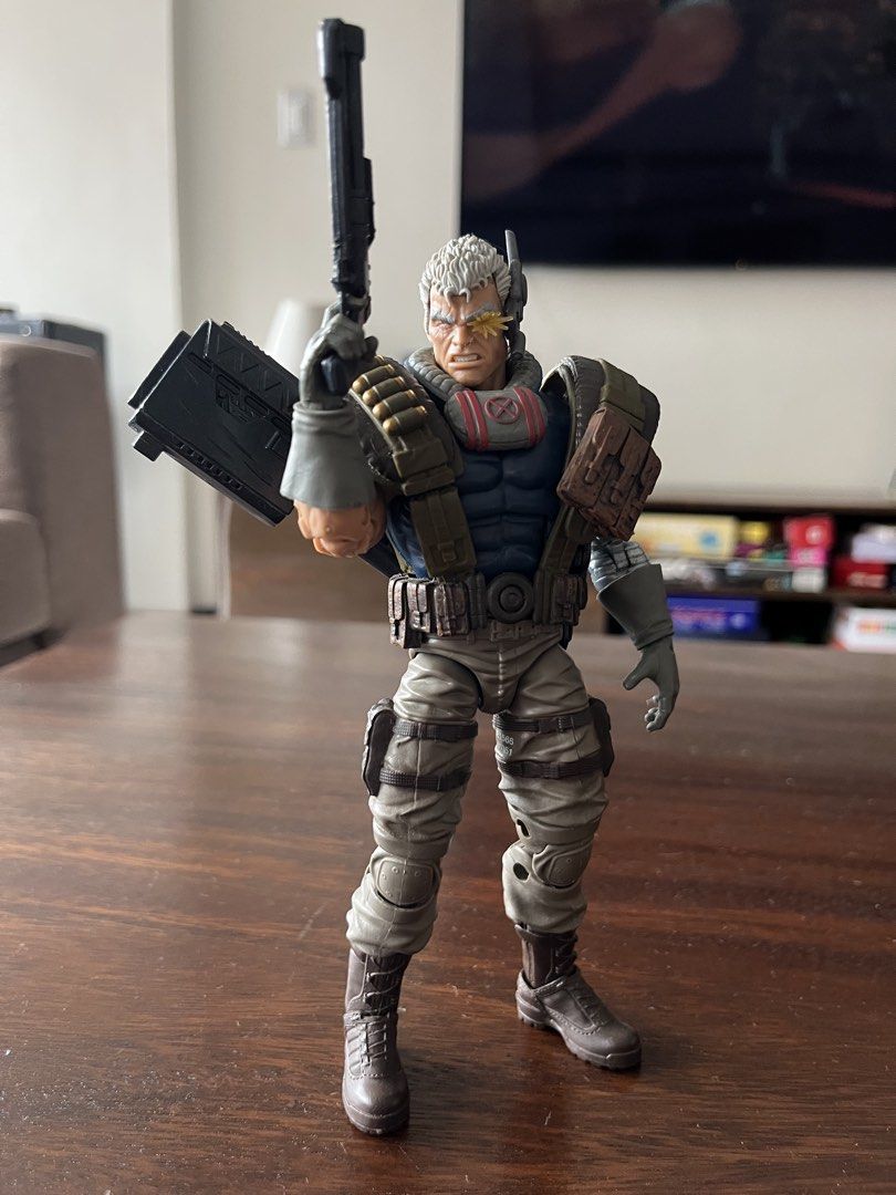 Marvel Legends Cable (Category: Figurines & Statues) located in Baguio. Submitted by jmva6 (Listing ID 1464987302, Image 1). Description: Complete No issue Selling as set only Location in Baguio City Can ship via J&T Payment via BPI or Gcash.