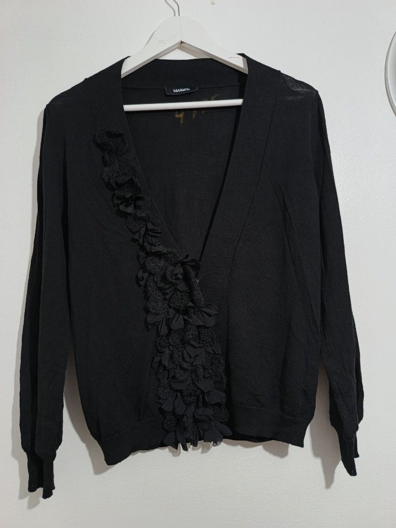 Max & co black cardigan (Category: Coats, Jackets and Outerwear) located in Rizal. Submitted by vanessa_finds_ (Listing ID 1465083276, Image 1). Description: .