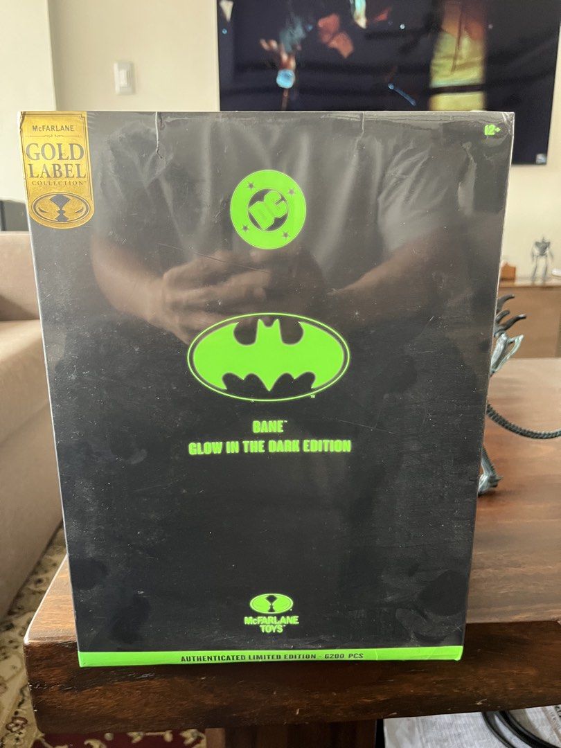Mcfarlane Bane GITD (Category: Figurines & Statues) located in Baguio. Submitted by jmva6 (Listing ID 1464987497, Image 1). Description: Fixed price Location in Baguio City Can ship via J&T Payment via BPI or Gcash.