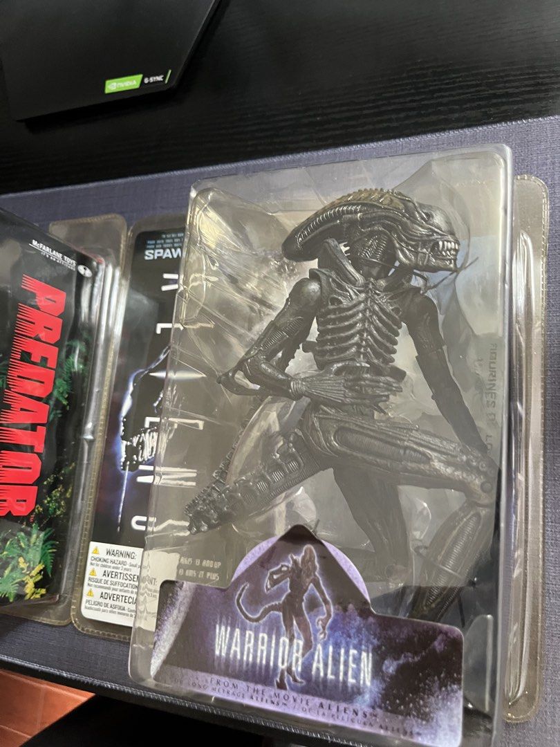 Mcfarlane Movie Maniacs Predator and Alien Set (Category: Action & Battle Toys) located in Baguio. Submitted by jmva6 (Listing ID 1464986519, Image 3). Description: Selling as set only Location in Baguio City Can ship via J&T Payment via BPI or Gcash.