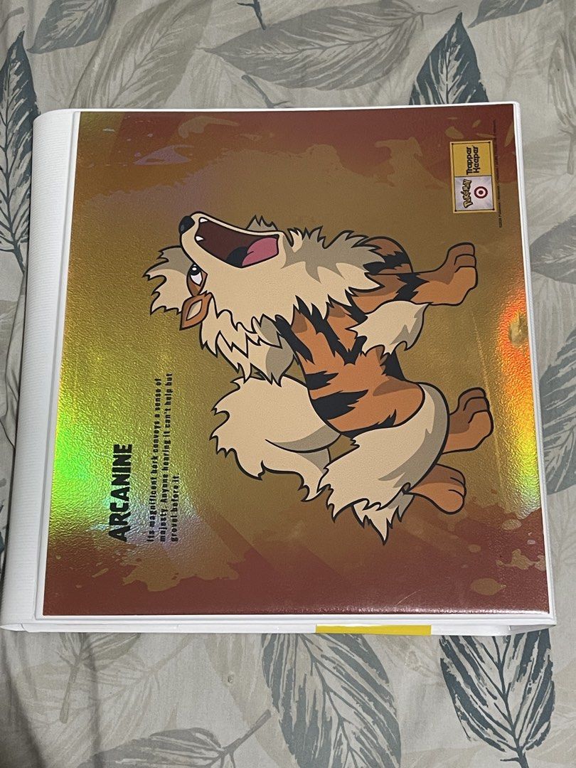 Mead Pokemon Arcanine Target Trapper Keeper Binder (Category: Trading Cards Accessories) located in Manila. Submitted by kryost (Listing ID 1465056592, Image 2). Description: Mead Original Trapper Keeper (Target Exclusive) Arcanine edition - For TCG collectors and enthusiast. Meetups: welcome rotonda, espana Mod: grab, lalamove, lbc, jnt Mop: gcash, maribank, bpi.