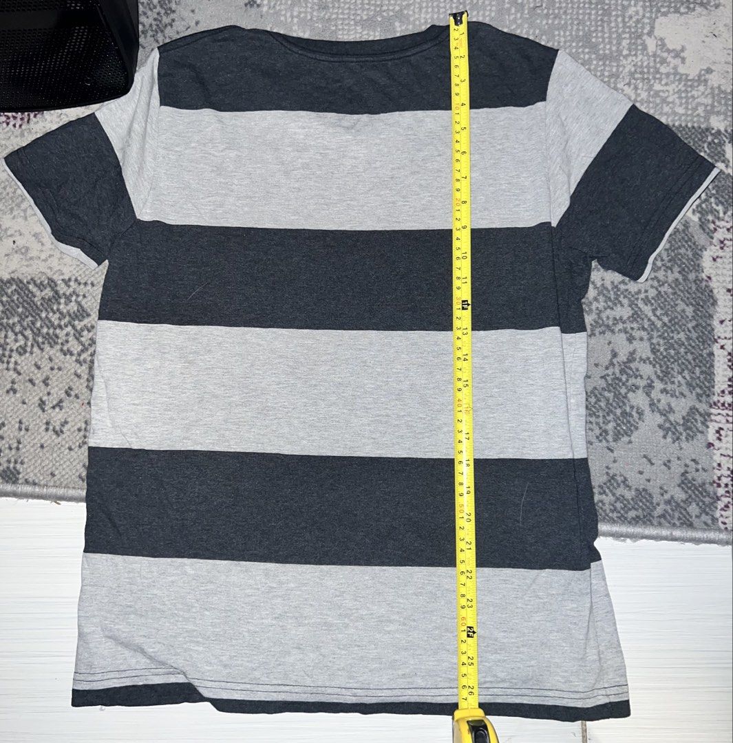 Medium Size/Unisex (Category: Tshirts & Polo Shirts ) located in Mandaluyong City. Submitted by swiftocean.f2e464 (Listing ID 1464971830, Image 3). Description: Small stain on the collar of the shirt but lightly used.