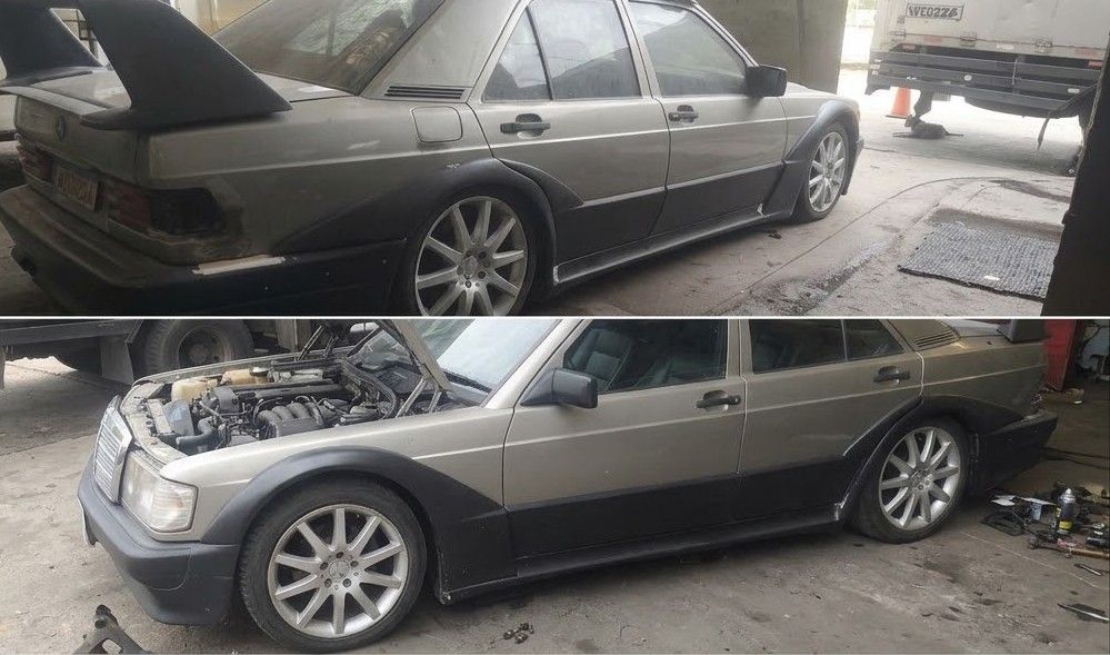 Mercedes-Benz 190 Evolution replica Manual (Category: Used Cars) located in Paranaque City. Submitted by herzoksy30 (Listing ID 1464977023, Image 2). Description: fully restored 190 manual. with installed evolution kit imported. rare. good running. intact interior. we build and sell benz evo and benz amg.with warranty.