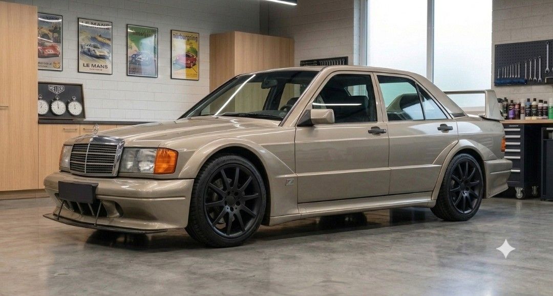 Mercedes-Benz 190 Evolution replica Manual (Category: Used Cars) located in Paranaque City. Submitted by herzoksy30 (Listing ID 1464977023, Image 1). Description: fully restored 190 manual. with installed evolution kit imported. rare. good running. intact interior. we build and sell benz evo and benz amg.with warranty.
