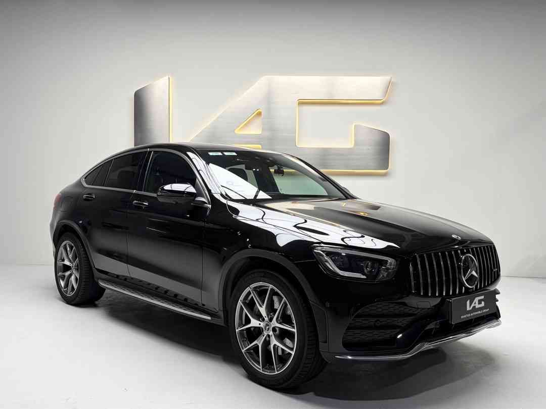 Mercedes-Benz GLC-Class Coupe Mild Hybrid GLC300 AMG Line 4MATIC Premium Plus (A) (Category: Used Cars) located in Singapore. Submitted by invictusautomobilegroup (Listing ID 1465008650, Image 1). Description: ⚡️LOWEST MILEAGE IN MARKET ⚡️ ⚡️SERVICING HISTORY AVAILABLE ⚡️ ⚡️$0 Downpayment Available! ⚡️ 🚗 Model : Mercedes-Benz GLC300 Coupe Mild Hybrid Premium Plus 🗓️ Registration : 02 Mar 2022 💵 Interest rate : Bank Loan fr 2.28%, In House Full