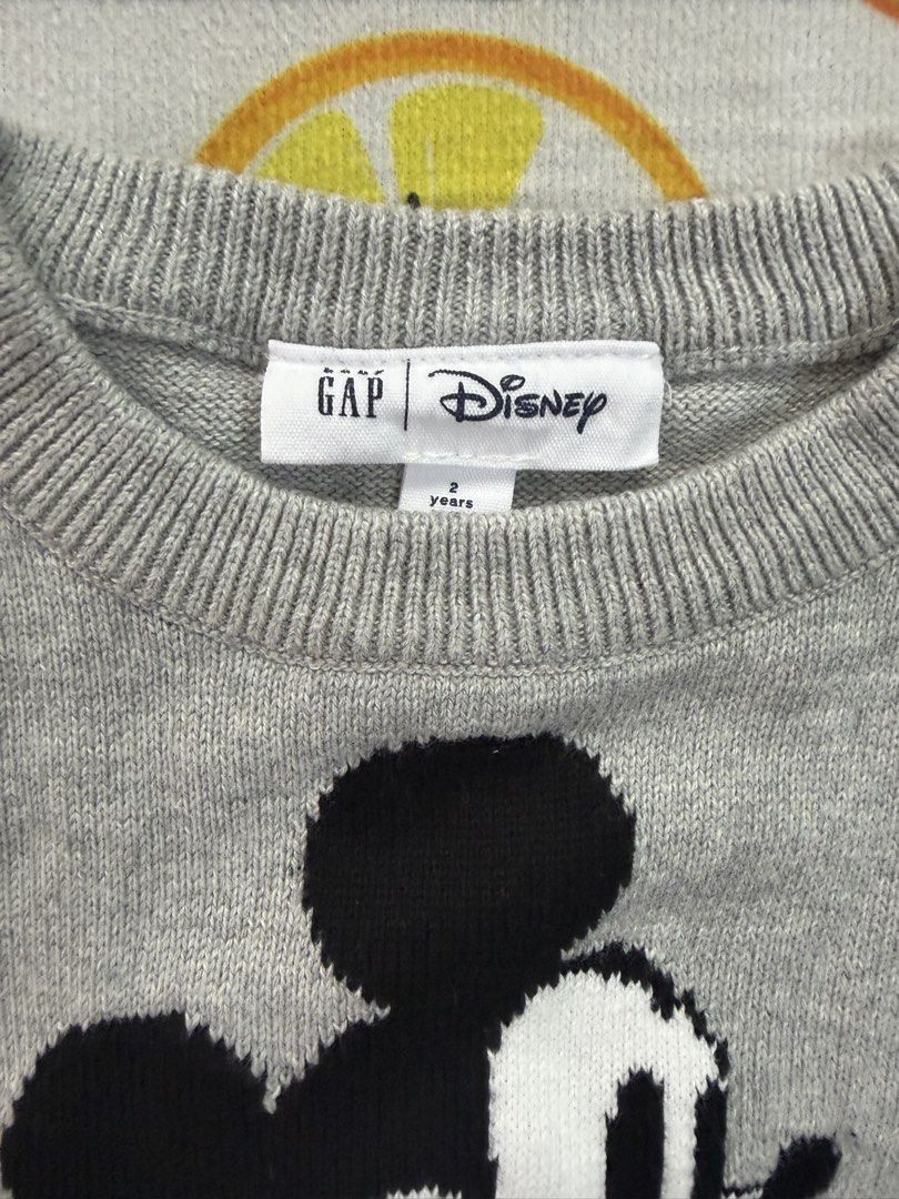 Mickey Gap USA sweater top (Category: Babies & Kids Fashion) located in Manila. Submitted by thekidshop (Listing ID 1465084678, Image 2). Description: 2yo .