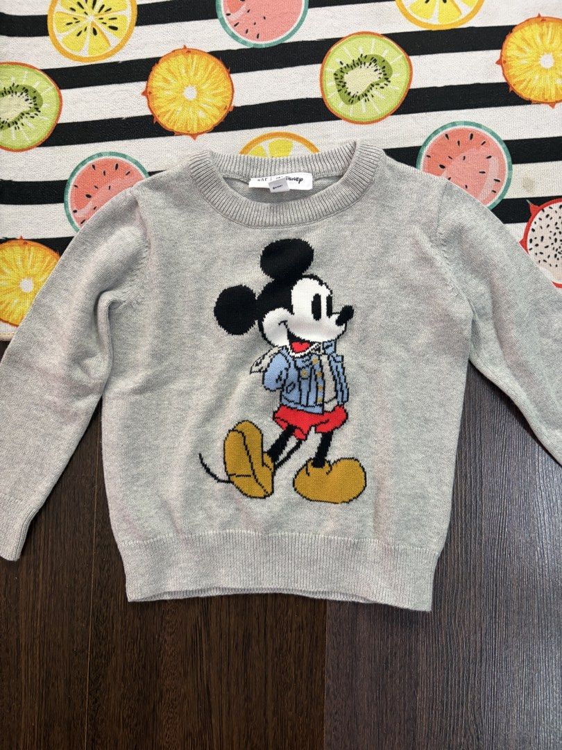 Mickey Gap USA sweater top (Category: Babies & Kids Fashion) located in Manila. Submitted by thekidshop (Listing ID 1465084678, Image 1). Description: 2yo .