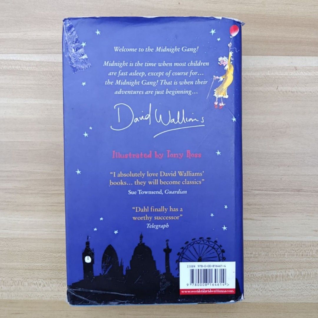 Midnight Gang | David Walliams | HB (Category: Children's Books) located in San Pablo. Submitted by lucie.ne (Listing ID 1465110519, Image 2). Description: 📍San Pablo City, Laguna ‼️R E M I N D E R S‼️ • Strictly Payment First • Shipping Fee is shouldered by the buyer • No rush shipping • No cancellations once shipped MESSAGE THIS ACCOUNT FOR INQUIRIES ABOUT THE BOOK'S CONDITION.
