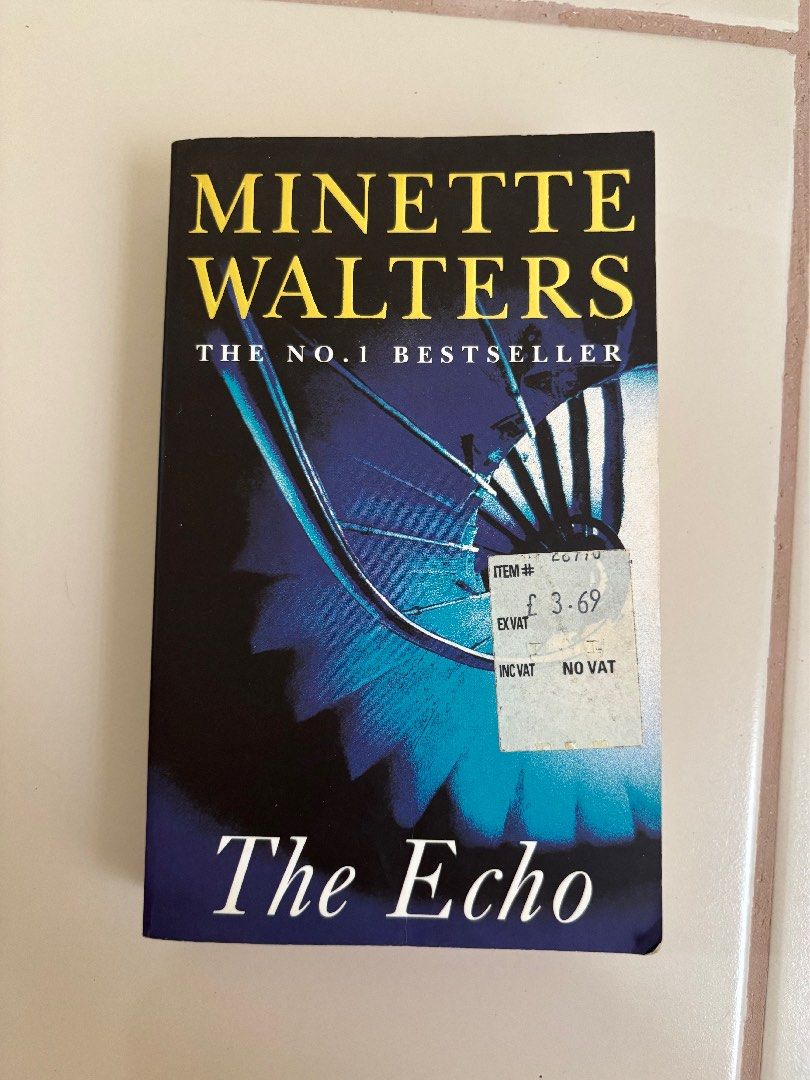 Minette Walters - The Echo (Category: Storybooks) located in Pasig City. Submitted by llovedbyliv (Listing ID 1465009169, Image 1). Description: Minette Walters - The Echo Slight tanning, No foxing, No creases MMPB size.
