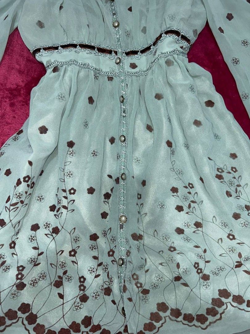 Mint dress long sleeves (Category: Dresses) located in Manila. Submitted by coolstuffs__ (Listing ID 1465162643, Image 1). Description: .
