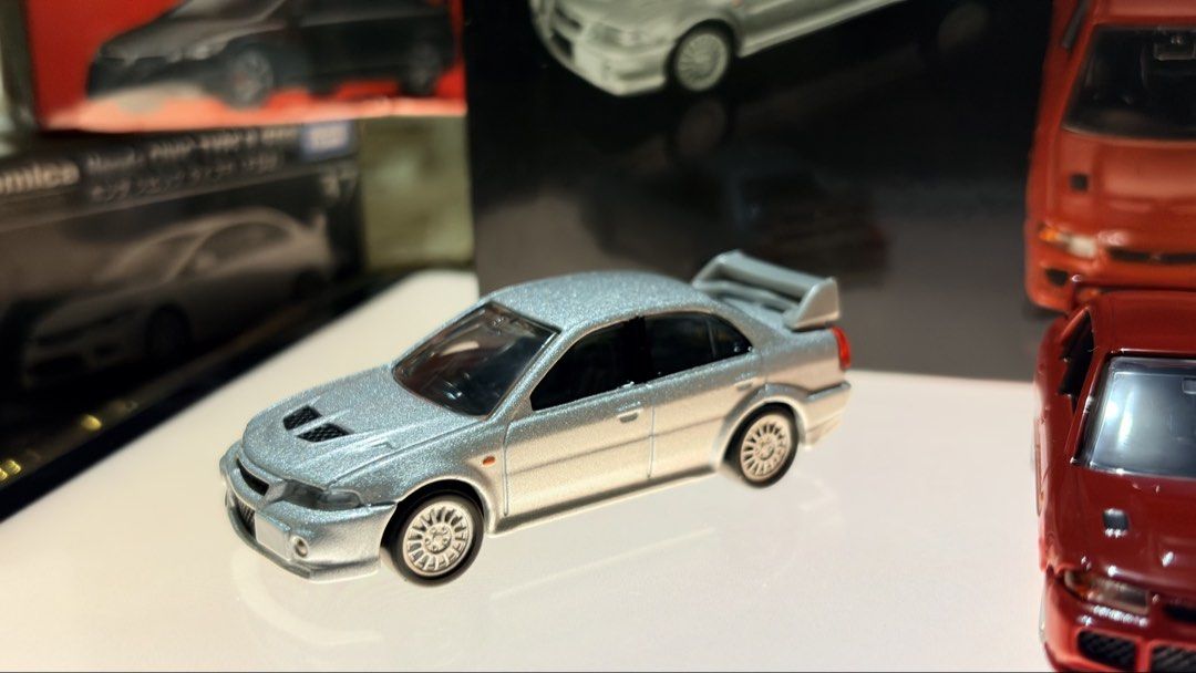 Mitsubishi Lancer Evolution 3 Models Collection Set (Category: Vehicle & Diecast Models) located in Quezon City. Submitted by lilisaly00 (Listing ID 1464996241, Image 2). Description: Up for grabs this awesome Mitsubishi Lancer Evolution 3 Models Collection set! A must-have for rally fans, diecast collectors, and JDM enthusiasts. Set Includes: •Mitsubishi Lancer Evolution (Silver) •Mitsubishi Lancer Evolution (Red) •Mitsubishi Lancer Evolution X 