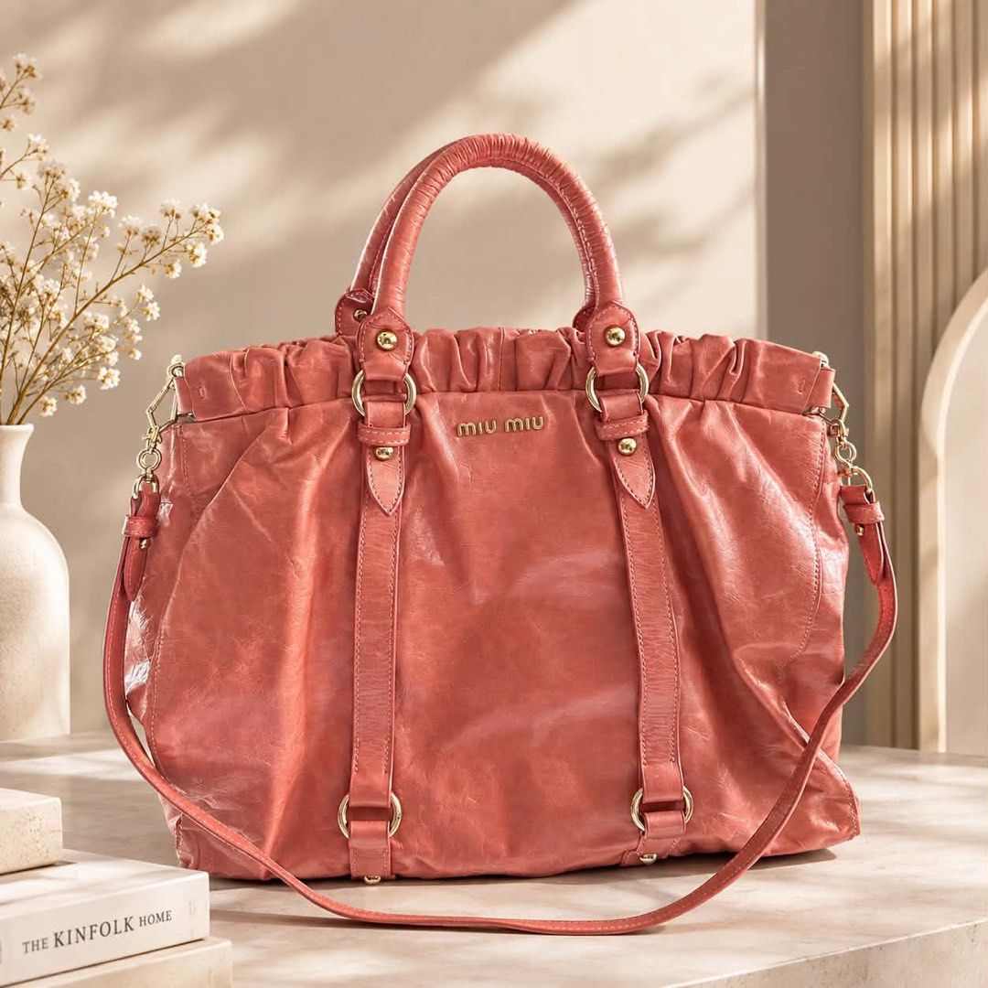 Miu Miu Vitello Luxury Bag (Category: Luxury Bags & Wallets) located in Caloocan City. Submitted by superkissss (Listing ID 1465106730, Image 1). Description: Miu Miu Luxury Bag. Well taken care of, and still in good condition. Can do meet ups - Ready for shipping across the Philippines This one is rush, check it for yourselves if this one is authentic. I don’t know how to check this one but yung looks and skin is very good and I think the skin i