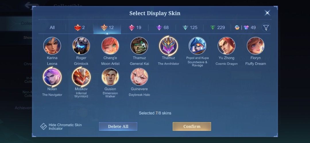 Mobile Legends Account ML (Category: Others) located in Caloocan City. Submitted by aldrinnnn11 (Listing ID 1465074135, Image 3). Description: I am selling my main account. 2nd owner clean bind and has a decent winrate. This is core main and I am selling this for 10 for hospital bills and since I am quitting.