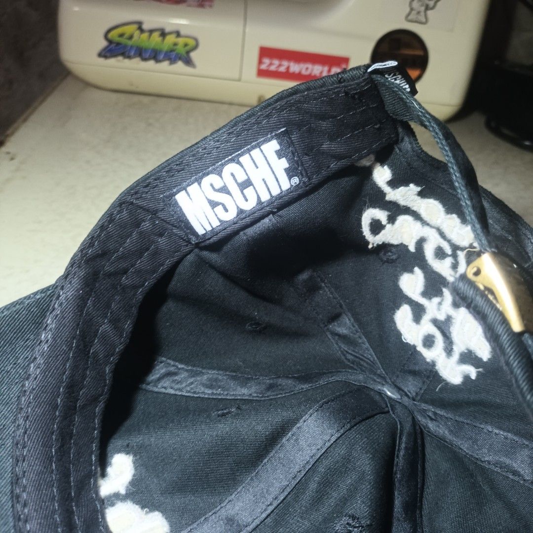 MSCHF Black Baseball Cap with White Embroidery (Category: Caps & Hats) located in Manila. Submitted by itsnik444 (Listing ID 1464982339, Image 3). Description: Mode of Payments: •GCASH Courier: • LALAMOVE ( Same day Delivery) • J&T EXPRESS • LBC ❗️ Product color may slightly vary due to photographic ❗️ DISCLAIMER: We are not associated or affiliated with any brand posted.