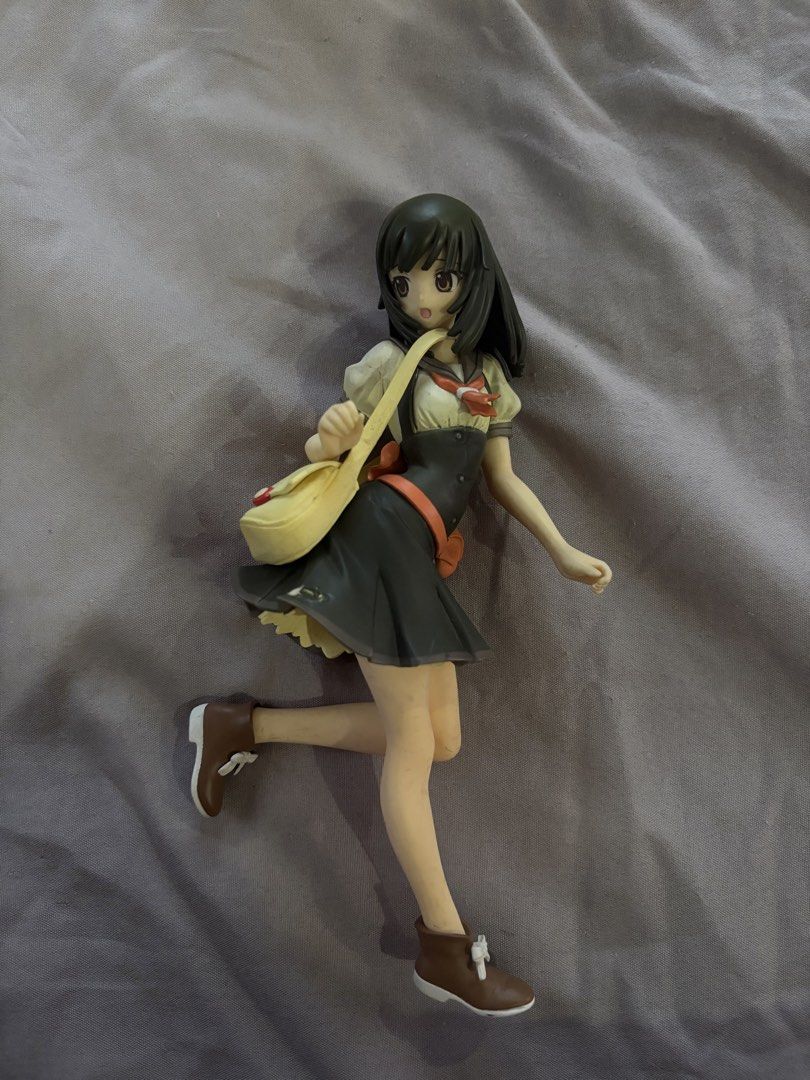 Nadeko Sengoku - Monogatari figure (Category: Figurines & Statues) located in Malaybalay. Submitted by zowstash (Listing ID 1465048988, Image 1). Description: ꒰১ ໒꒱; WTS / SELLING - Nadeko Sengoku Figure ഒ·˚Legit item, got this from the japan surplus bins lol ♡ Nadeko Sengoku - Taito Monogatari series figure Condition: HEAVILY used and flawed, as seen in photos. ( scratches, chips, dirt, yellowing, etc. ) Inclusions: She doesn’t come with a box o