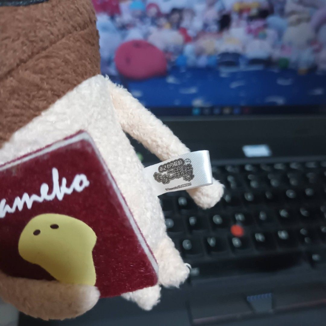 Nameko Charm (Category: Plushies & Soft Toys) located in Las Pinas. Submitted by rieries_shop (Listing ID 1465123417, Image 2). Description: - as is - washed and no flaw - pm me for more info/pic - Mop: Gcash/Maya/Gotyme/Maribank.