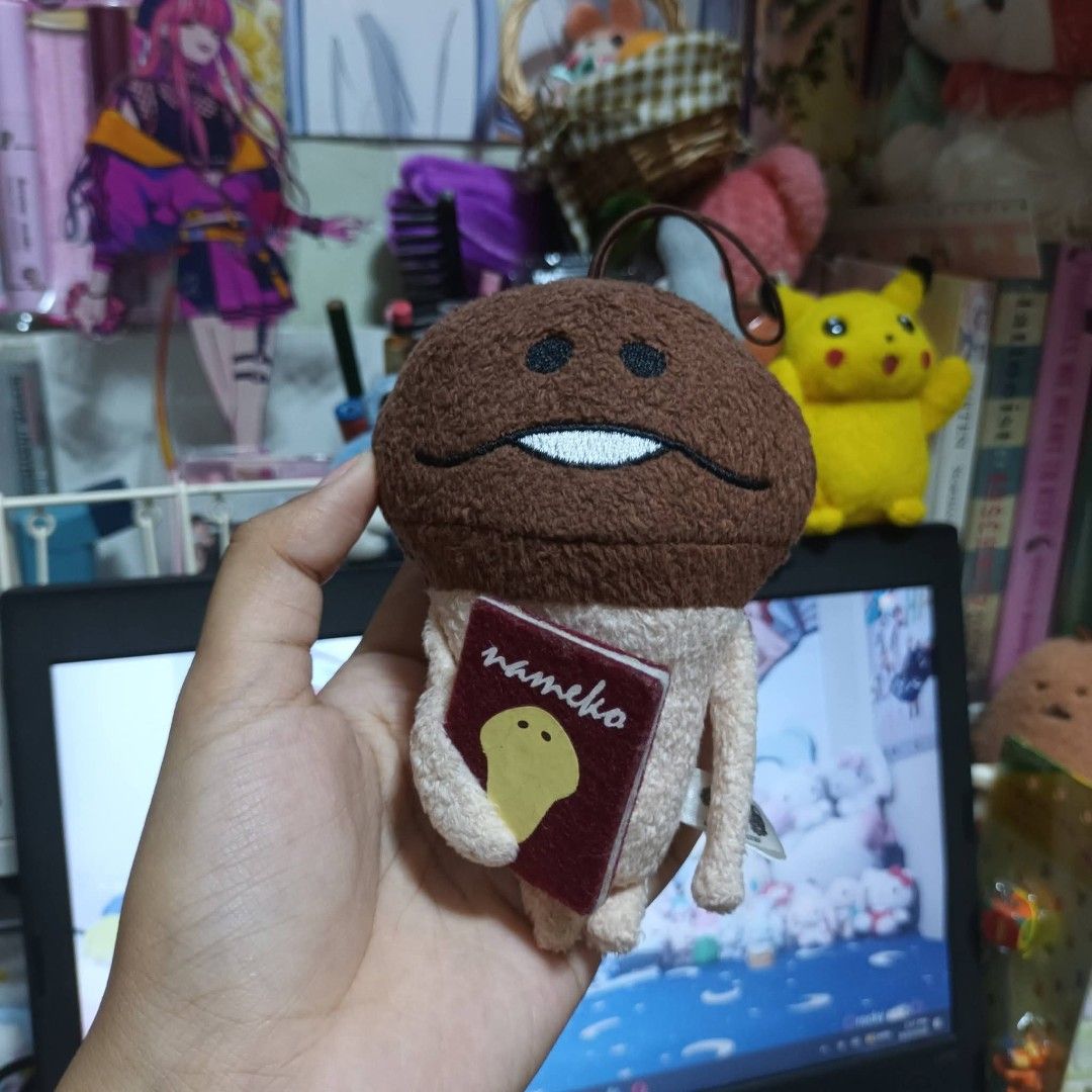 Nameko Charm (Category: Plushies & Soft Toys) located in Las Pinas. Submitted by rieries_shop (Listing ID 1465123417, Image 3). Description: - as is - washed and no flaw - pm me for more info/pic - Mop: Gcash/Maya/Gotyme/Maribank.