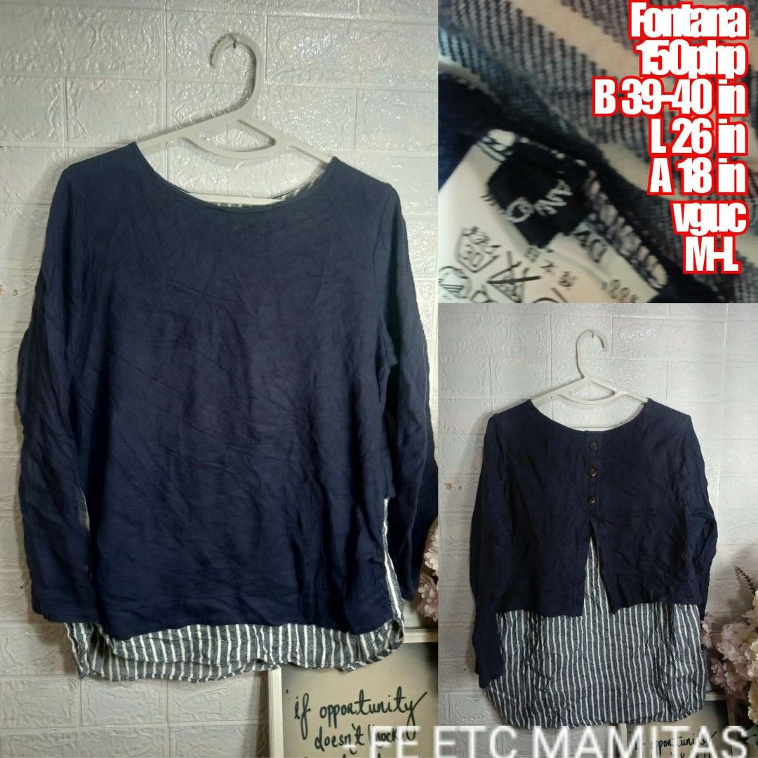 Navy layered Longsleeve ML (Category: Longsleeves) located in Santa Maria. Submitted by usbrands1987 (Listing ID 1465116542, Image 1). Description: .